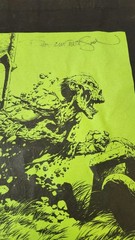 Rare Autographed Signed Bernie Wrightson Tote Bag – Zombie Graphic Print
