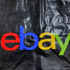 eBay XL Tote Bag Reusable Shopper Black