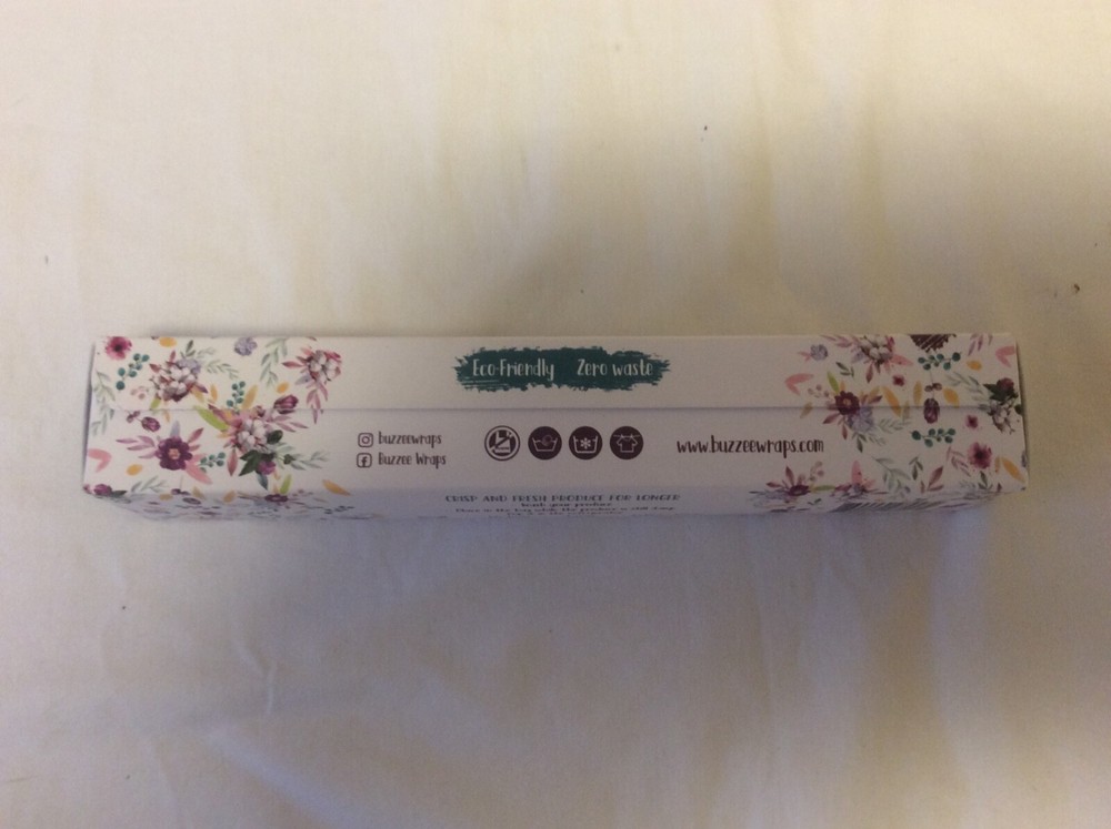 Buzzee Organic Reusable Convenient Versatile Cotton Bags (4 pack)