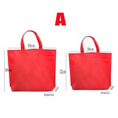 Reusable Shopping Bag Foldable Tote Grocery Bag Large Capacity Non-Woven EcoBag✔