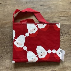 Ikea VINTERFINT Large Shopping Tote Bag (19-gallon) Santa Claus 805.776.96 ~ NEW