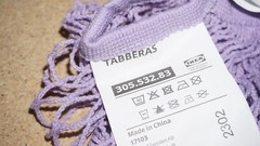 IKEA TABBERAS Net Bag 2 Set – Shopping Storage Carry See Through Bag