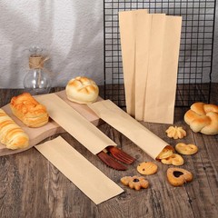 500 Pcs Paper Silverware Bags 10″ x 2-3/4″ Brown x 2-3/4″, Kraft Color