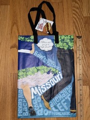 Missouri Trader Joe’s BAG reusable State Shopping grocery ECO bag Cowboy