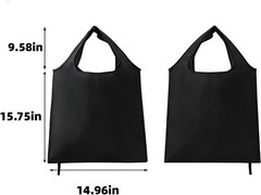 Reusable Grocery Bags Foldable Shopping Tote 10 Pack 10 Colors Packable W/