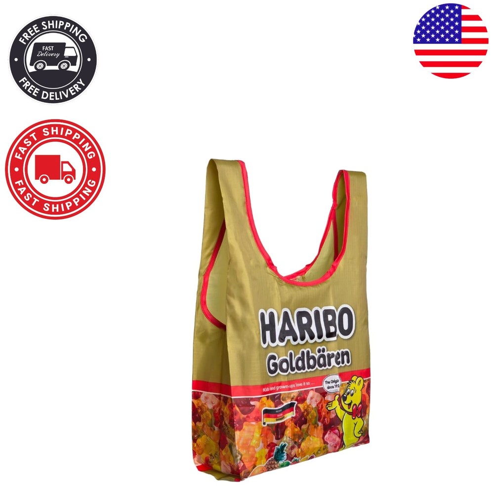 Charming Haribo Foldable Shopping Bag – Lightweight, Spacious & Eco-Friendly