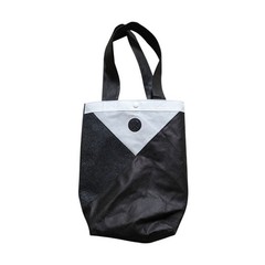 Lululemon Tuxedo Black And White Large Shopping Bag 2013 Limited Edition 8×10