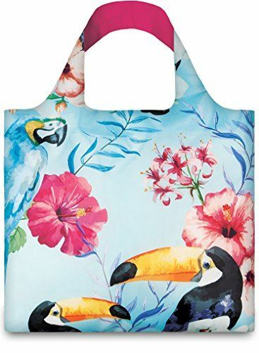 LOQI Wild Birds Reusable Shopping Bag