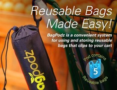 Sturdy Reusable Grocery Bags Foldable and Washable – Made From RipStop Nylon …