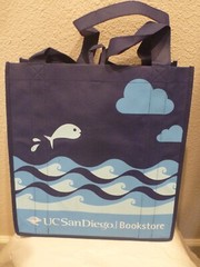UC SanDiego UCSD Bookstore Recycled Reusable Tote