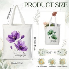 10 Pcs 2026 Graduation Gifts Bulk Tote Bag Inspirational Gift Canvas Bag for …