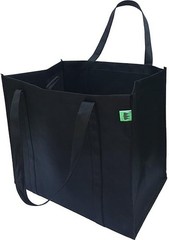 Reusable Grocery Bags (5 Pack, Black) – Hold 40+ lbs – Extra Large & Super St…