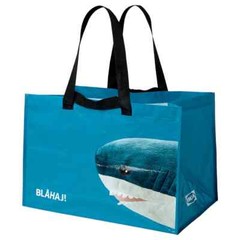 IKEA Thailand Official RUMPLING Large Blue Blåhaj Shark Carrier Reusable Bag