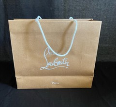 Christian Louboutin Paper Bag Beige 13″ x 15.5″ x 5.6″