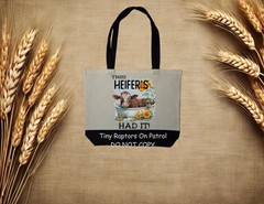 Highland Cow~ Canvas Tote Bag~FREE shipping~shopping~CHOICE~Reusable~Gift~USA