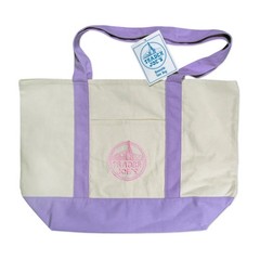 Trader Joe’s Canvas Large Purple Tote Bag Limited Edition Lavender New W/Tags
