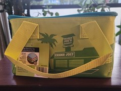 Trader Joe’s Mini Insulated Reusable 1.5 Gal BNWT RARE PALM GREEN