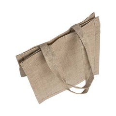 Rigid Linen Tote Bag