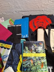 Lot Of 39 Reusable Jewelry Grocery Shopping Bags Various Sizes & Brands Used