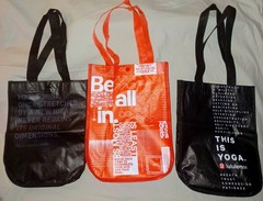 Lululemon Bag Lot of 19 Reusable Tote Small/Large Eco Friendly Sustainable Rare