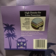 Trader Joe’s Large Insulated Cooler Bag – Lot of 4 – Peach Blue Purple Green