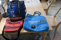Large Walmart, Prudential Branded & 31 Reusable Insulated Tote bags New and used