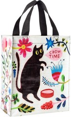 Blue Q Handy Tote ~ Kitty Says It’S Chow Time. Reusable Lunch Bag, Little Tote,