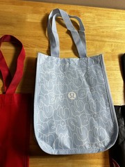 3 Pcs Lululemon Re-usable Tote Shopping Travel Gym Holiday Gift Bag 11″ x 9″ x4″
