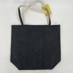 Out of the Woods Tote Bag in Black Size 17”x15” – Washable Paper Leather