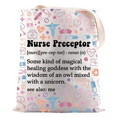 Nurse Mentor Gift Nurse Preceptor Definition Tote Bag Clinical Instructor Gif…