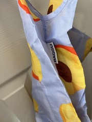 BAGGU Peach Baby Baggu Reusable Bag HTF Rare, Used