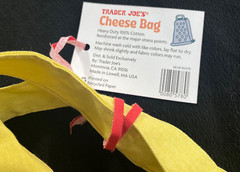 Trader Joe’s Cheese Experience Colorful Tote Bag Totebag NWT Nice!