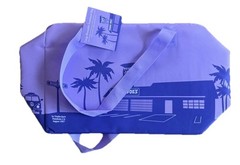 Trader Joe’s Lavender Reusable Insulated Bag 8 Gallon Cooler Tote Limited Ed New