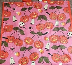TJ MAXX – Halloween Pumpkins/Ghosts/Skulls -Large Reusable Shopping Tote Eco Bag