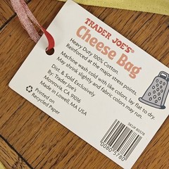 New With Tags TRADER JOE’S CHEESE EXPERIENCE Large Tote