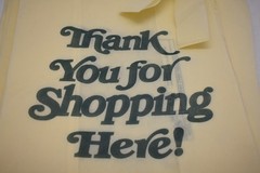 Reusable Eco-Friendly Grocery T-Shirt Shopping Bags Durable Tote Bag 25 Pack