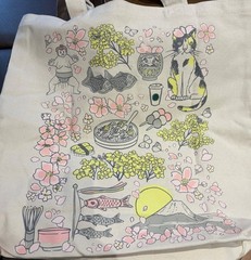 Starbucks JAPAN “SAKURA Been There Series” Tote Bag 100% authentic