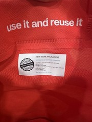 Used Once Target/Sprouts Reusable Grocery Shopping Bag Tote Washable Set Of 13