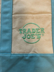 Trader Joe’s Pastel Mini Tote BLUE NWT LIMITED EDITION