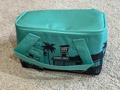 NEW Trader Joe’s MINI Insulated Tote Bags SET (Pink & Teal) NWT SET