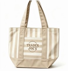 Trader Joe’s Mini Tote Bag 4-Pack Set Pink Blue Green Beige New
