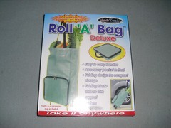 NEW Handy Trends Roll A Bag Deluxe Foldable 28″ Shopping Bag with Wheels