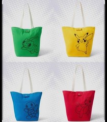 Full Set Of 4 Pokémon Target Exclusive Tote Bag NEW Limited Release