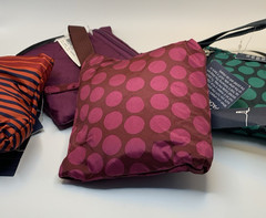 reuseable packable bag shopping bag totes Recycle Reuse BNWT