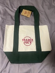 Trader Joe’s Mini Tote Bags Green – SOLD OUT IN STORES!!!