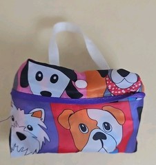 Grocery Shopping Polyester Bag Animal Rescue Site Foldable Reusable Various Dogs