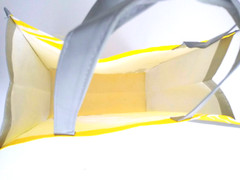 Nikon Shopping Bag Tote Yellow Coated Polyester