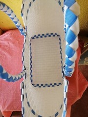 Reusable Heavy New Large Shopper Grocery Beach Bag Easy To Clean Bayong Bag