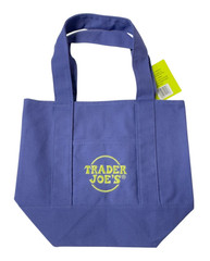 Trader Joe’s Reusable Canvas Tote Bag Colorful Mini Shopper Viral
