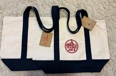 Trader Joe’s Viral Tote Bag Paris Fashion Week Trend Reusable Grocery Bag Rare C